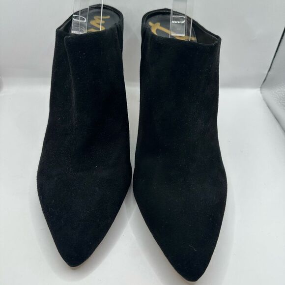 Sam Edelman Oran Black Suede Mules size 10 - Picture 2 of 9